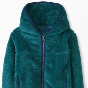 Hanna Andersson - Marshmallow Fleece Zip Up Jacket - size 5